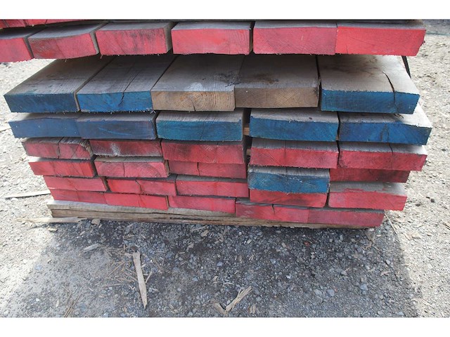 0,75 m³ eiken planken 54mm - afbeelding 3 van  4