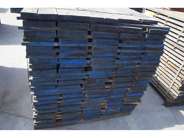 0,77 m³ eiken planken 30mm rustiek - afbeelding 2 van  2