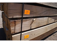 0,79 m³ eiken balken 150x150 - afbeelding 2 van  5