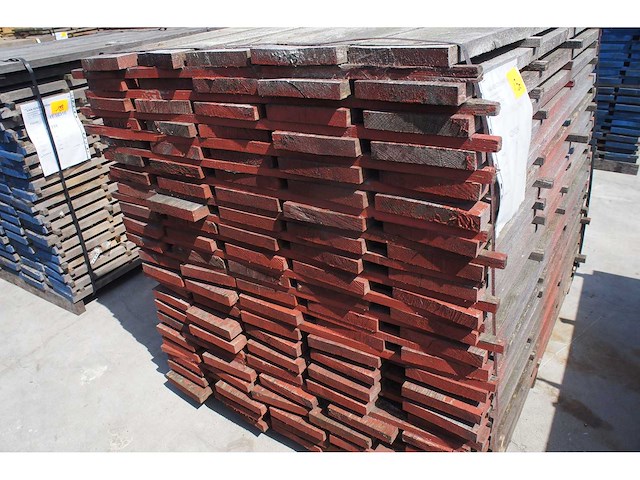 0,79 m³ eiken planken 30mm rustiek - afbeelding 3 van  4