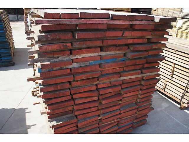 0,79 m³ eiken planken 30mm rustiek - afbeelding 3 van  4