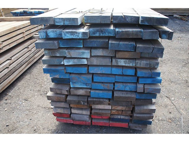 0,79 m³ eiken planken 54mm - afbeelding 3 van  5