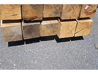 0,80 m³ eiken balken 200x200 - afbeelding 5 van  5