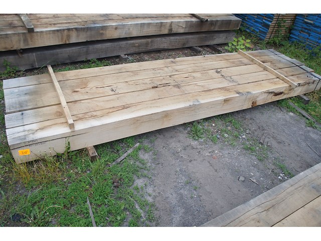0,80 m³ eiken balken 200x200 - afbeelding 1 van  4