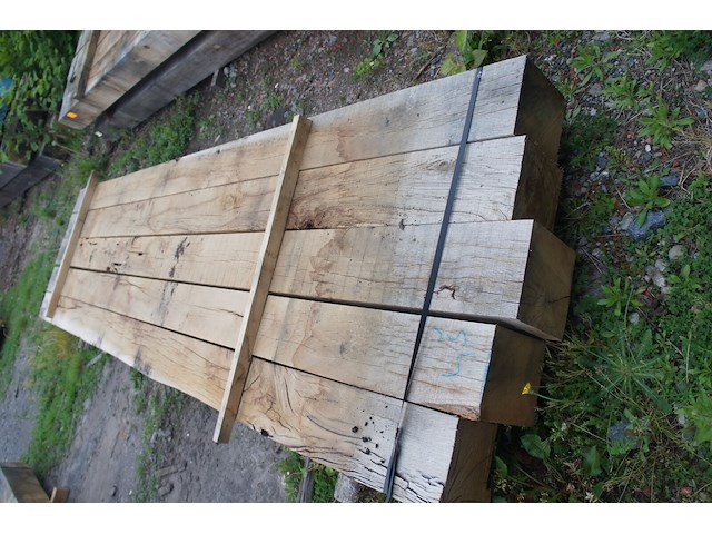 0,80 m³ eiken balken 200x200 - afbeelding 4 van  4