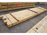0,83 m³ eiken balken 150x150 - afbeelding 1 van  4