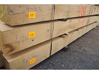 0,84 m³ eiken balken 200x200 - afbeelding 2 van  5