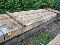 0,90 m³ eiken balken 200x200 - afbeelding 1 van  5