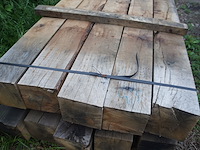 0,90 m³ eiken balken 200x200 - afbeelding 3 van  5