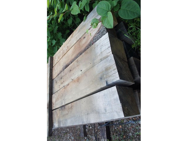 0,90 m³ eiken balken 200x200 - afbeelding 4 van  5
