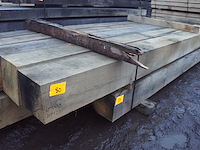 0,90 m³ eiken balken 200x200 - afbeelding 1 van  4