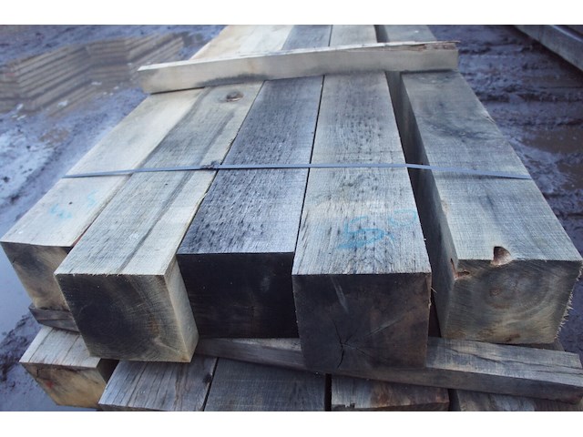 0,90 m³ eiken balken 200x200 - afbeelding 4 van  4