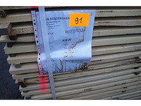 0,90 m³ eiken planken 22mm - afbeelding 1 van  2