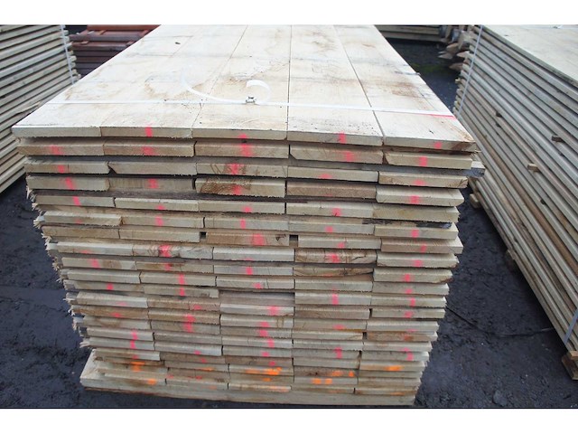 0,90 m³ eiken planken 22mm - afbeelding 2 van  2