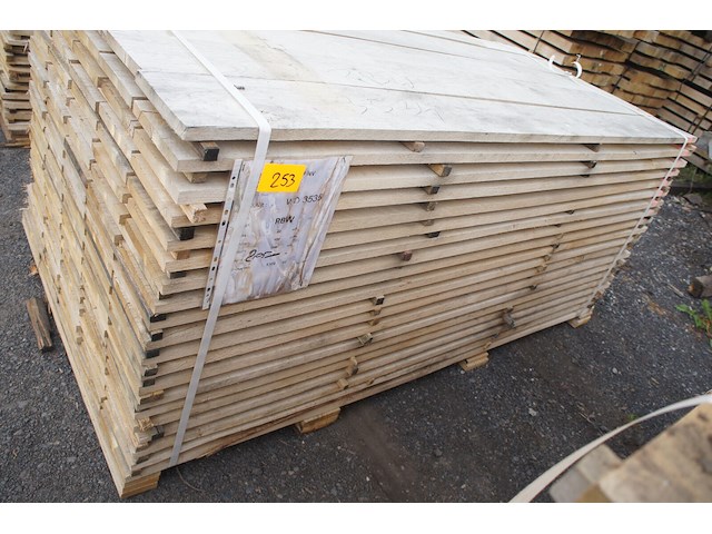 0,90 m³ eiken planken 22mm - afbeelding 1 van  4