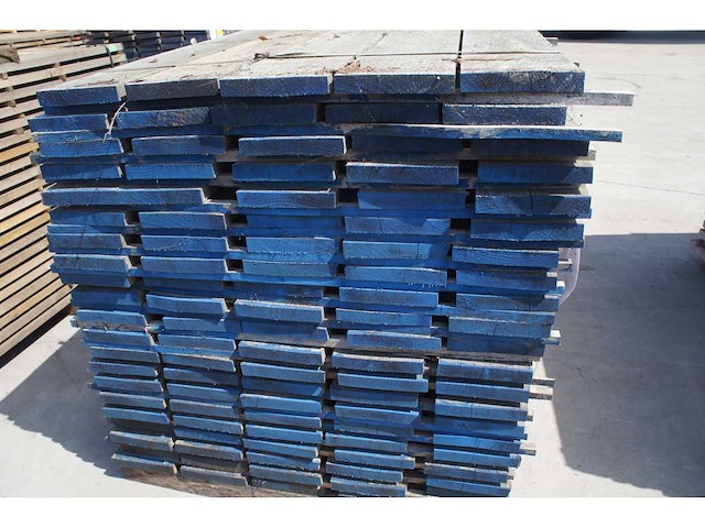 0,95 m³ eiken planken 30mm rustiek - afbeelding 3 van  4