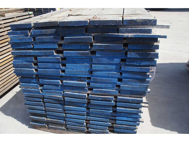 0,95 m³ eiken planken 30mm rustiek - afbeelding 3 van  4