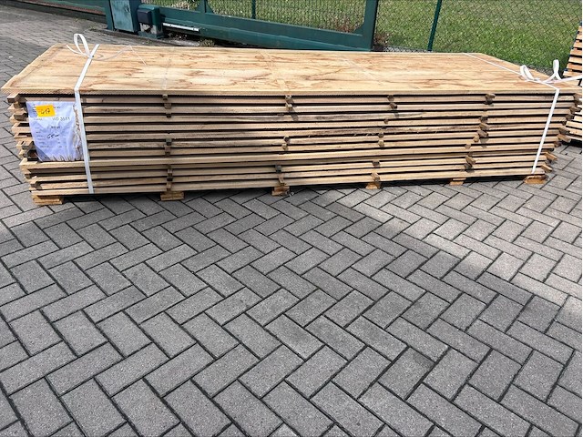 0,96 m³ eiken planken 22mm - afbeelding 1 van  4