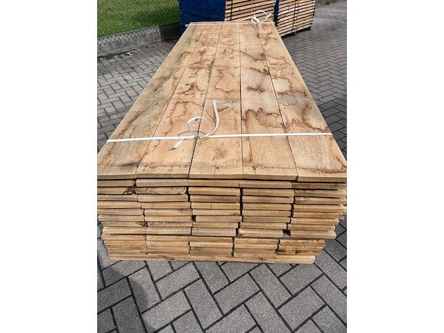 0,96 m³ eiken planken 22mm - afbeelding 2 van  4