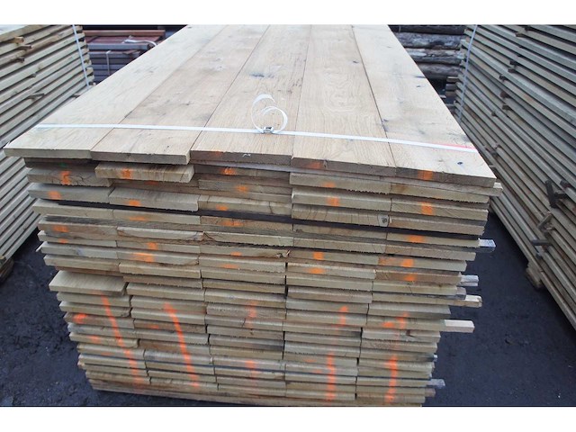 0,99 m³ eiken planken 22mm - afbeelding 3 van  3
