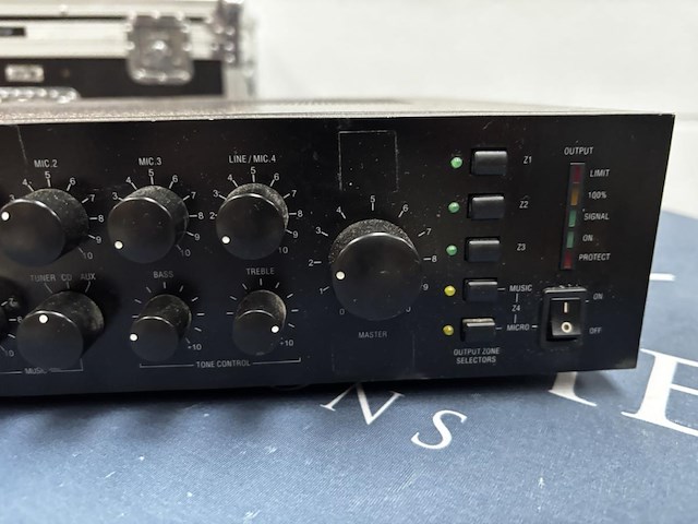 1 100v versterker apart ma 200 cdr - afbeelding 3 van  3