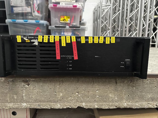 1 100v versterker interm pa-9336 - afbeelding 1 van  3