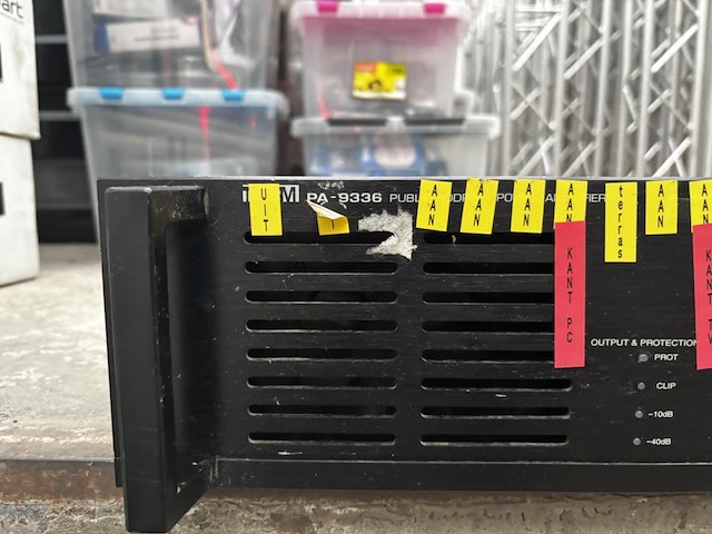 1 100v versterker interm pa-9336 - afbeelding 2 van  3