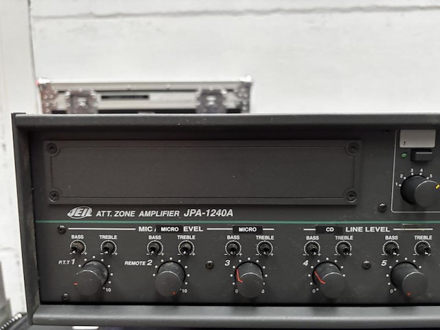 1 100v versterker jeil jpa1240a - afbeelding 2 van  3