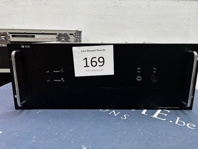 1 100v versterker toa pa-3640vb - afbeelding 1 van  4