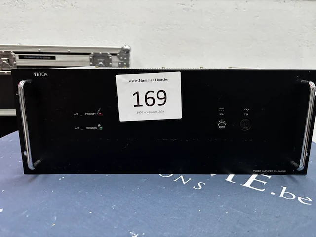 1 100v versterker toa pa-3640vb - afbeelding 1 van  4