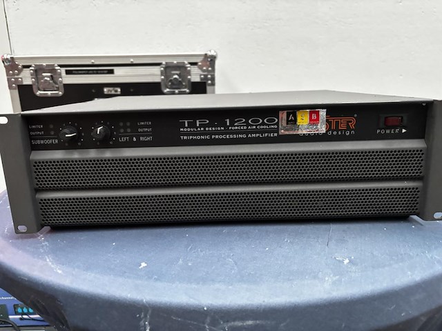 1 3-kanaals versterker master tp 1600 - afbeelding 1 van  3