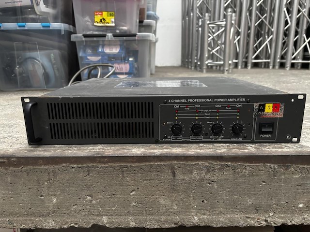 1 4-kanaals versterker jail - afbeelding 1 van  3