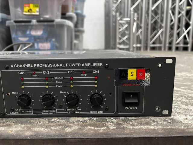 1 4-kanaals versterker jail - afbeelding 3 van  3