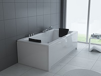 1 à 2 persoons whirlpool massagebad - half vrijstaand 183x90cm - afbeelding 1 van  16