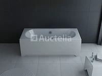 1 à 2 persoons whirlpool massagebad wit - linkse opstelling 170x75cm