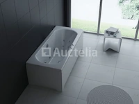 1 à 2 persoons whirlpool massagebad wit - linkse opstelling 170x75cm - afbeelding 2 van  3