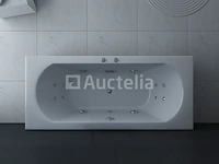 1 à 2 persoons whirlpool massagebad wit - linkse opstelling 170x75cm - afbeelding 3 van  3