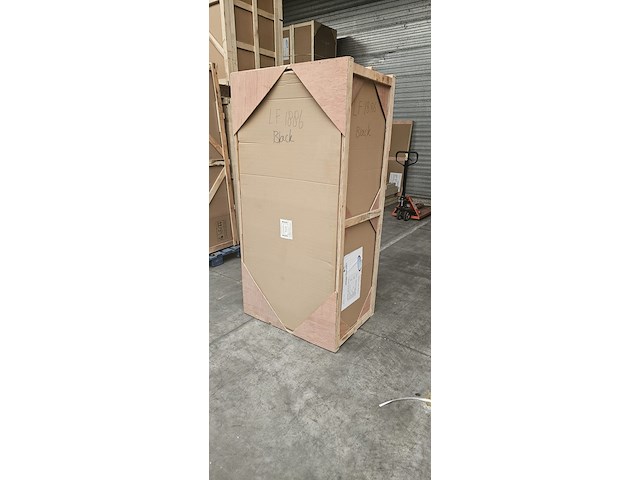 1 à 2 persoons whirlpool massagebad zwart - half vrijstaand 1800x900mm - afbeelding 3 van  3