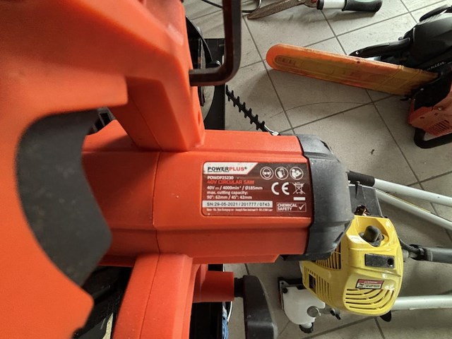 1 accu cirkelzaag powerplus powdp25230 - afbeelding 3 van  3