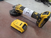 1 accu haakse slijper dewalt dcg405 - afbeelding 3 van  5