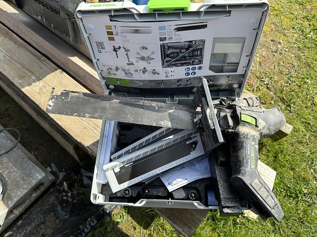 1 accu isolatiezaag festool isc 240 - afbeelding 1 van  2