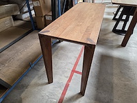 1 alec houten sidetable 140/50 artisan - afbeelding 2 van  6