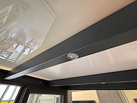 1 alu afdak met verlichting en zonnewering - afbeelding 3 van  5