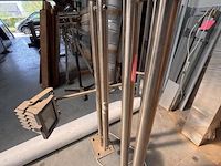 1 alu bannerhouder wo met verlichting + blanco bannerdoek - afbeelding 2 van  4