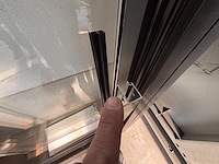 1 alu deur vv glazen paneel aliplast - afbeelding 3 van  5