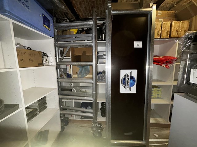 1 alu verrijdbare schildersstelling - afbeelding 1 van  3