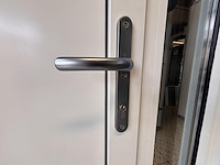 1 alu voordeur met vast paneel met glas aliplast - afbeelding 4 van  4