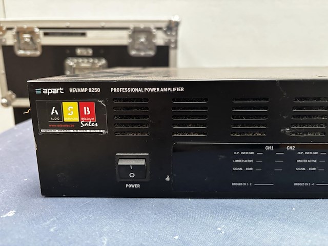 1 apart 8-kanaals versterker 8250 - afbeelding 2 van  3