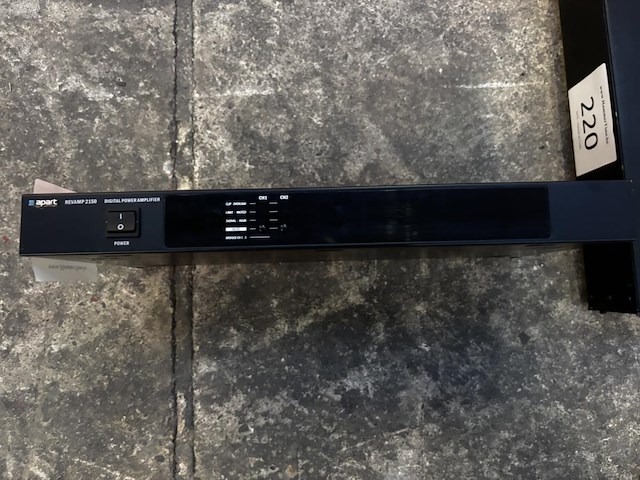 1 apart revamp 2150 versterker - afbeelding 1 van  3