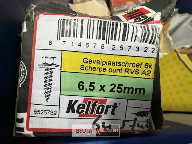 1 bak diverse schroeven + pluggen - afbeelding 4 van  7